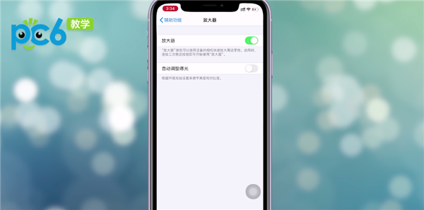 iPhone放大镜怎么开