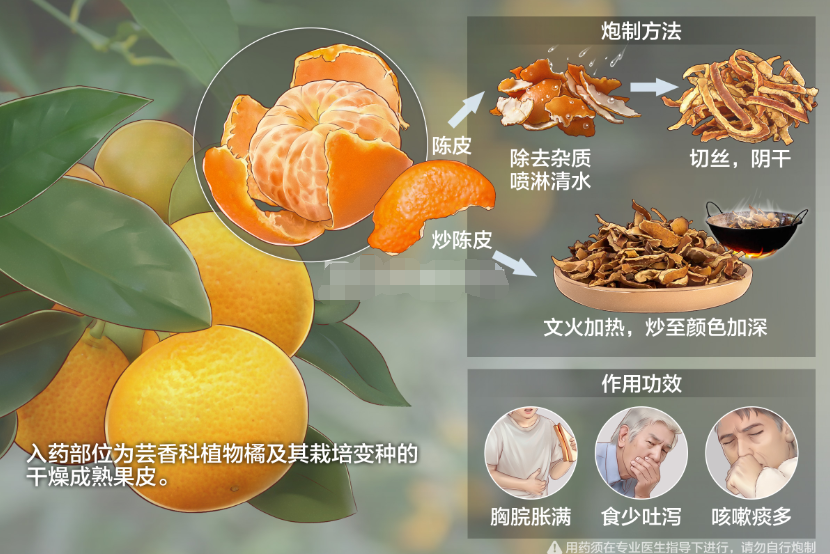 陈皮的功效与作用是什么