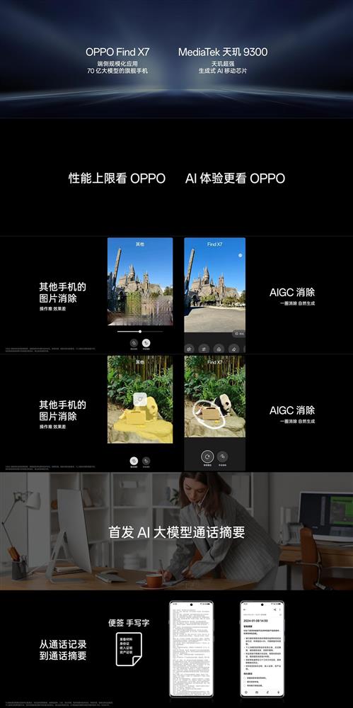 OPPO Find X7 超级标准版发布  天玑9300及三主摄