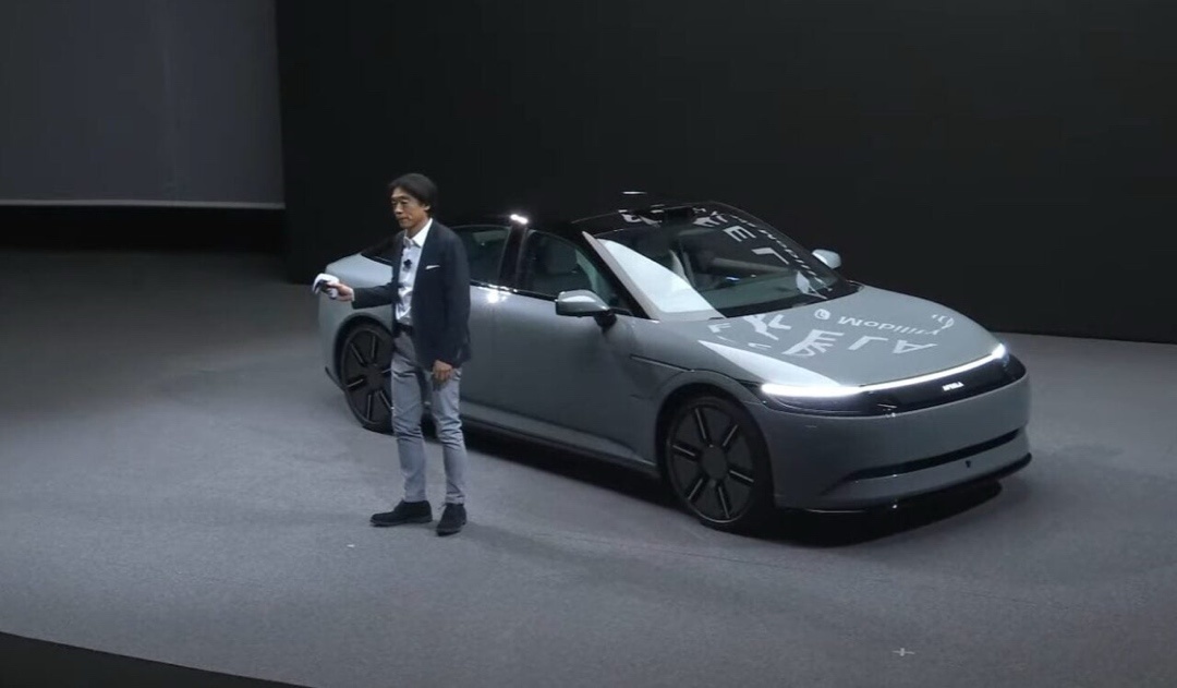 索尼展示了使用 PS5 控制器驾驶新款本田汽车