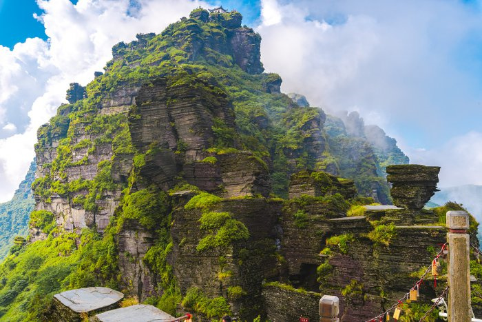 贵州铜仁旅游十大景点排名，梵净山名列第一位 