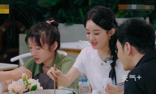 赵丽颖中餐厅,张亮黄晓明为赵丽颖发声