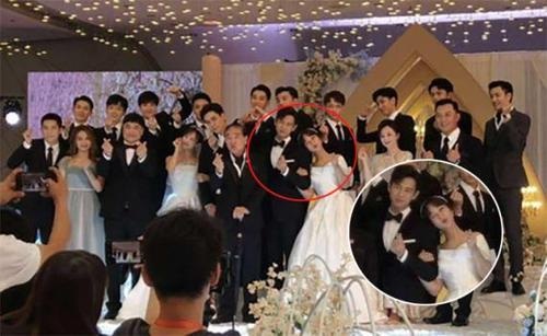 亲爱的挚爱的路透照曝光 杨紫李现穿婚纱客串引热议