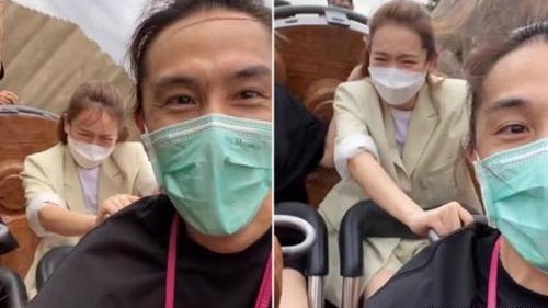 李承铉直拍戚薇坐过山车,李承铉戚薇