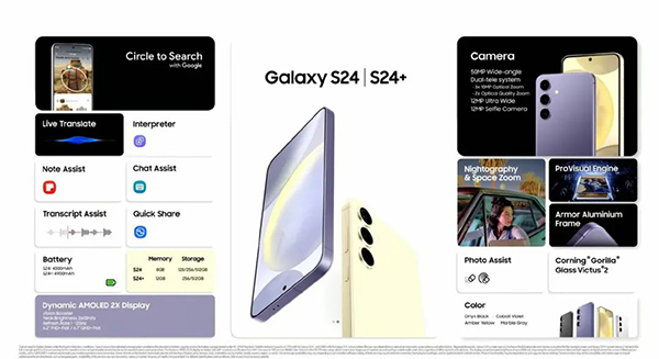 三星Galaxy S24+运行内存是多大，有几个存储版本