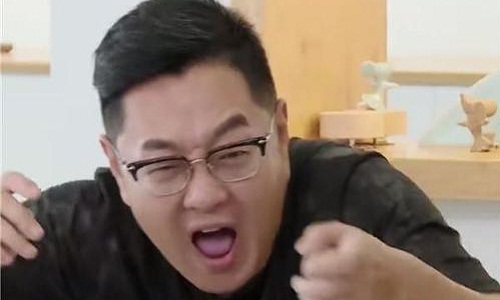 张绍刚泥人头像摔扁了,张绍刚华少徐璐表情管理