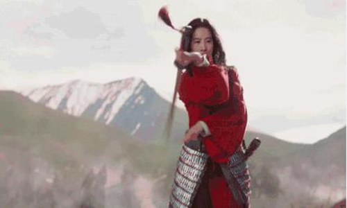 刘亦菲演技,花木兰