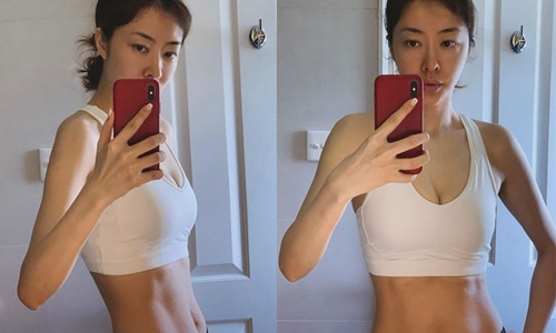 39岁的熊黛林身材让人羡慕 婚姻幸福保持年轻