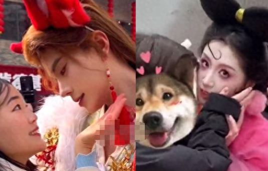 景区“男女妲己”走红引争议,遭部分网友怒斥