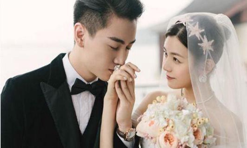 陈妍希,陈晓,陈妍希送儿子上学