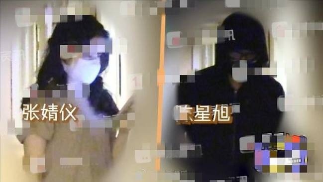 陈星旭张婧仪恋情曝光 连续两晚进女方房间待3小时