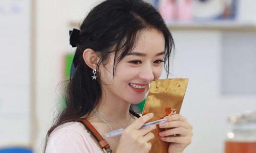 赵丽颖,女明星,中餐厅,赵丽颖我已经很心平气和