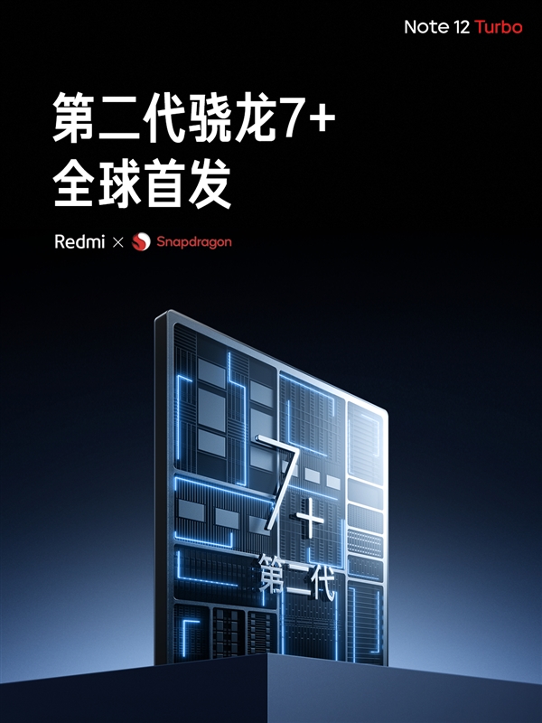 Redmi Note 12 Turbo发布：首发高通第二代骁龙7  1999元起