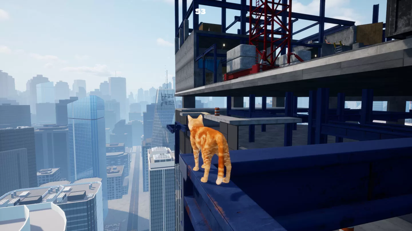 3D 平台动作《Only Way is Down》帮助小猫返回地面 分析