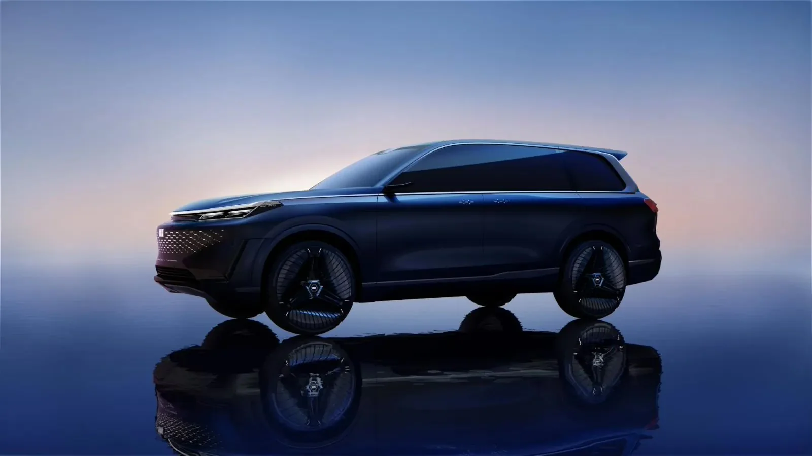 吉利银河大型 SUV“星舰”原型车内饰官图公布，内置可移动 AI 座椅