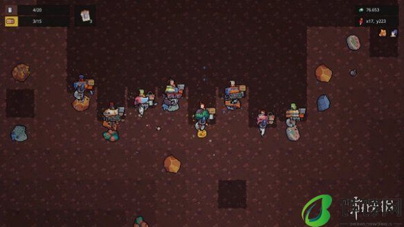 横向滚屏游戏《Super Mining Mechs》Steam页面上架 分享解说
