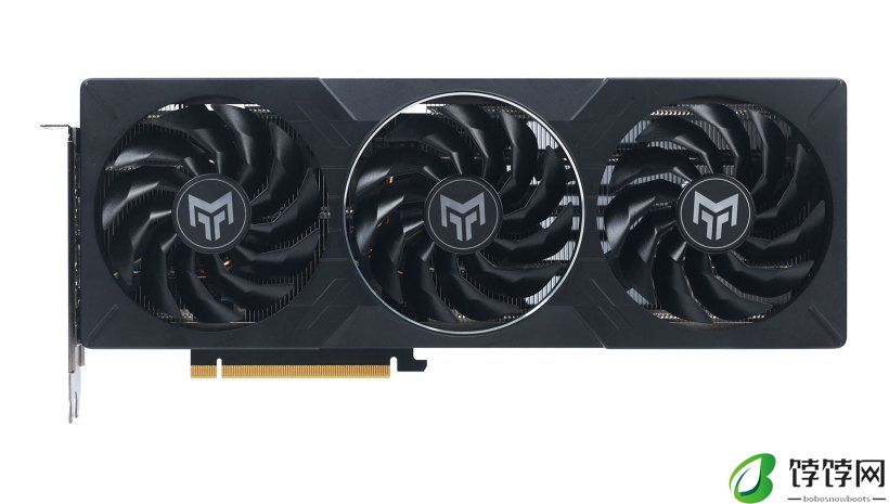影驰推出 RTX 4060Ti 金属大师 B OC 显卡，暗夜黑金属外观设计