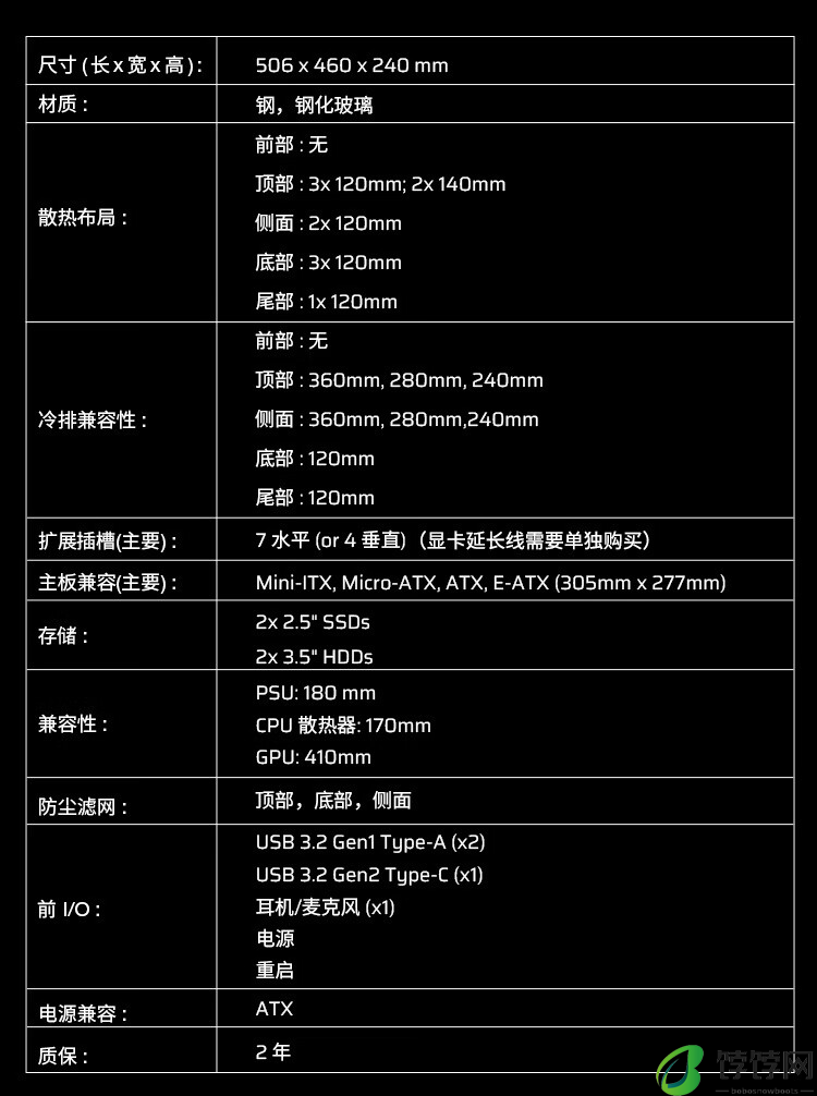 海盗船 3500X 环绕海景中塔机箱开售：黑色 749 元，白色 799 元