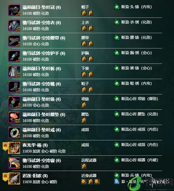 《剑网3无界》药宗配装推荐分析