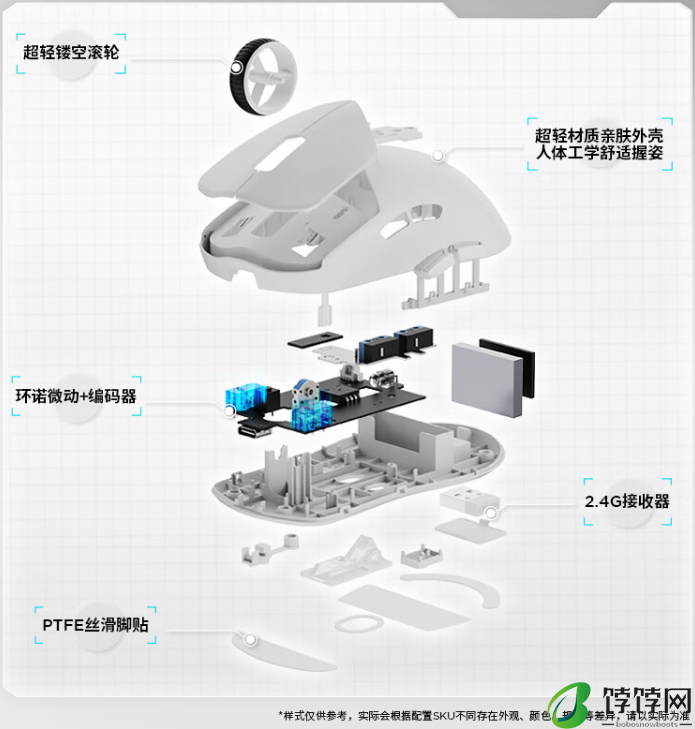 联想拯救者 M6X Pro 鼠标上架：PAW3395 传感器、三模连接，首发 99 元