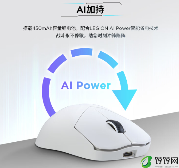 联想拯救者 M6X Pro 鼠标上架：PAW3395 传感器、三模连接，首发 99 元