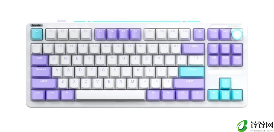 ILOVBEE B87 客制化三模键盘知速轴开售：三模连接、全键热插拔，299 元