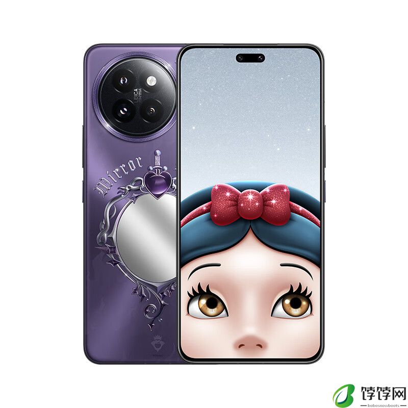 小米 Civi 4 Pro 迪士尼公主限定版图赏:内嵌“魔镜”的深度定制机