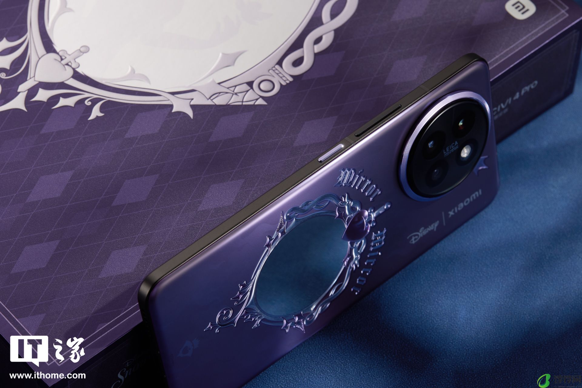 小米 Civi 4 Pro 迪士尼公主限定版图赏:内嵌“魔镜”的深度定制机
