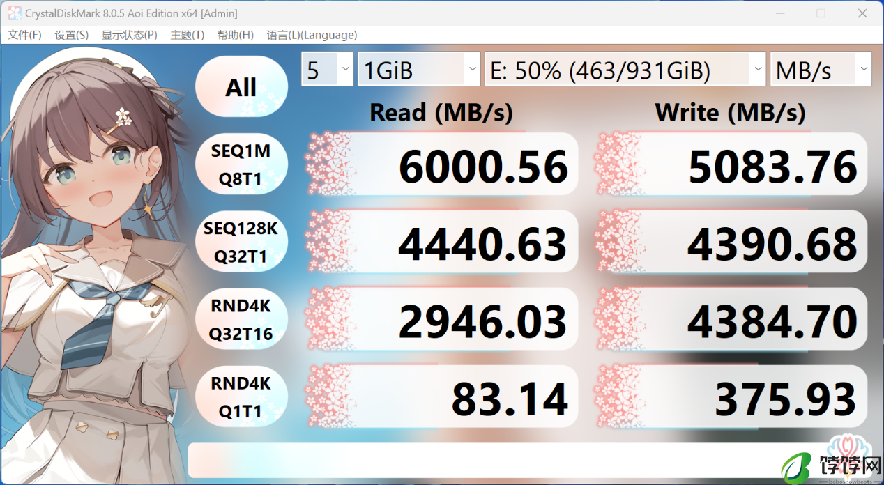 雷克沙 NM1090 PCIe5.0 Gen5x4 NVMe 固态硬盘体验:12000MB/s超高速读取,RGB 散热马甲是绝配