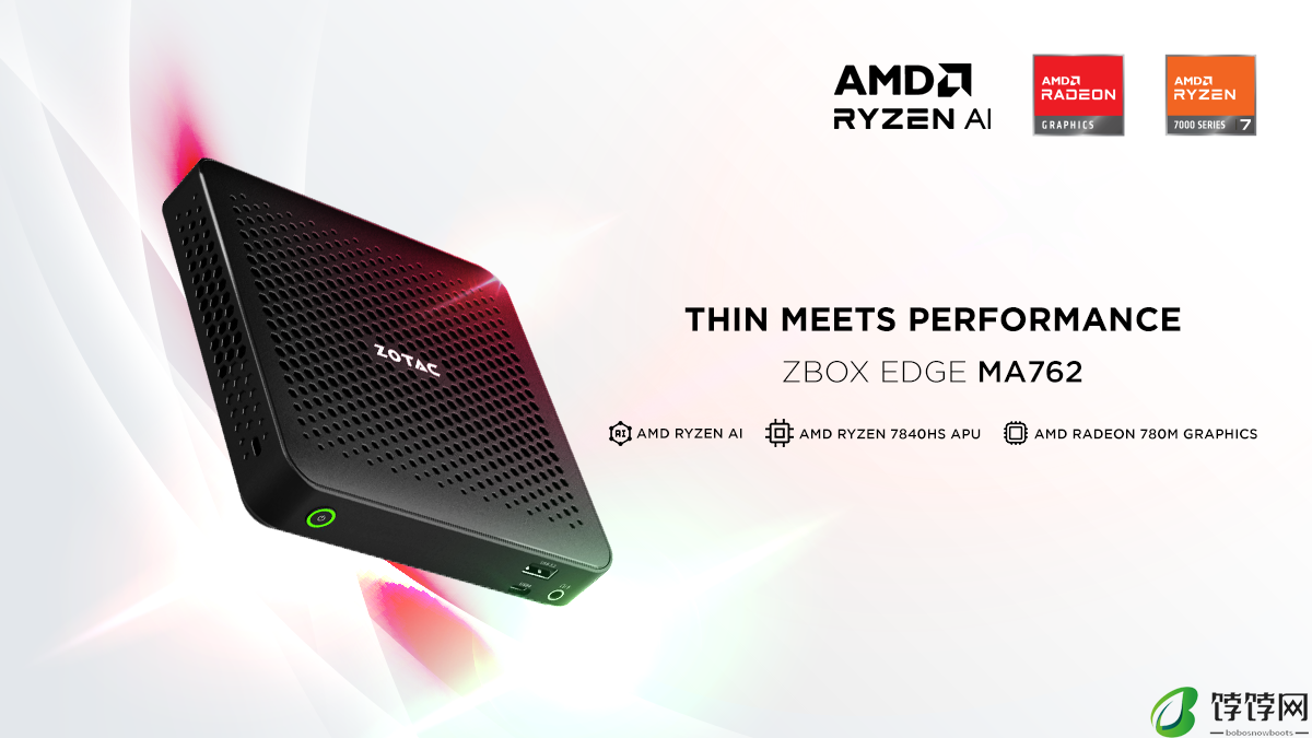 索泰推出新款 ZBOX AI 迷你主机，搭载酷睿 Ultra / 锐龙 7040 处理器