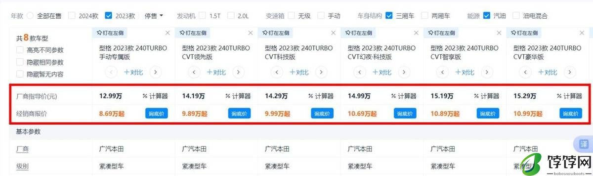 想买日系车的注意！广汽本田型格现已低至8万起，还不入手？