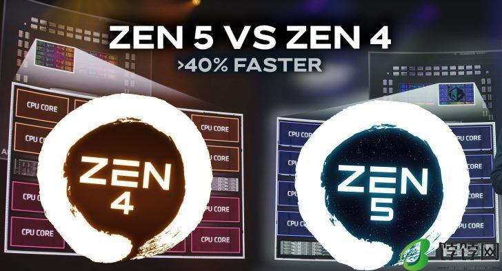 基于 SPEC 基准测试，消息称 AMD Zen5 比 Zen4 快 40%