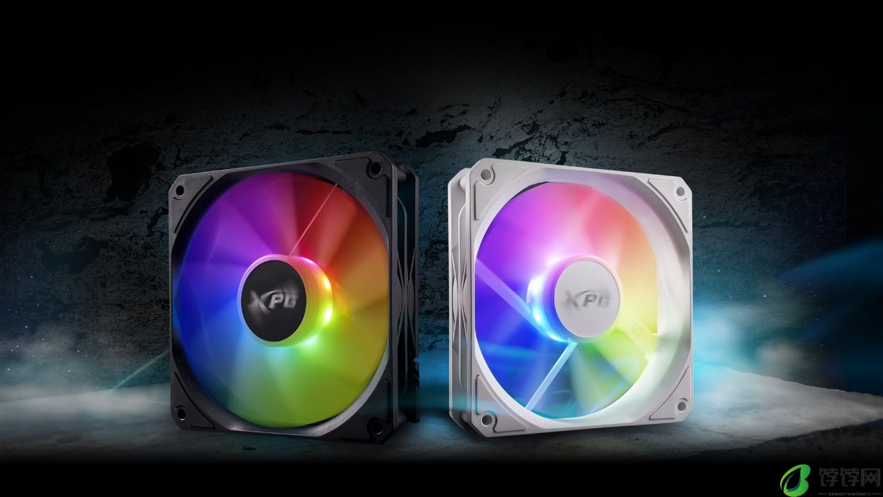 威刚 XPG 推出入门级 VENTO 120 ARGB PWM 散热风扇系列，包含反叶版本