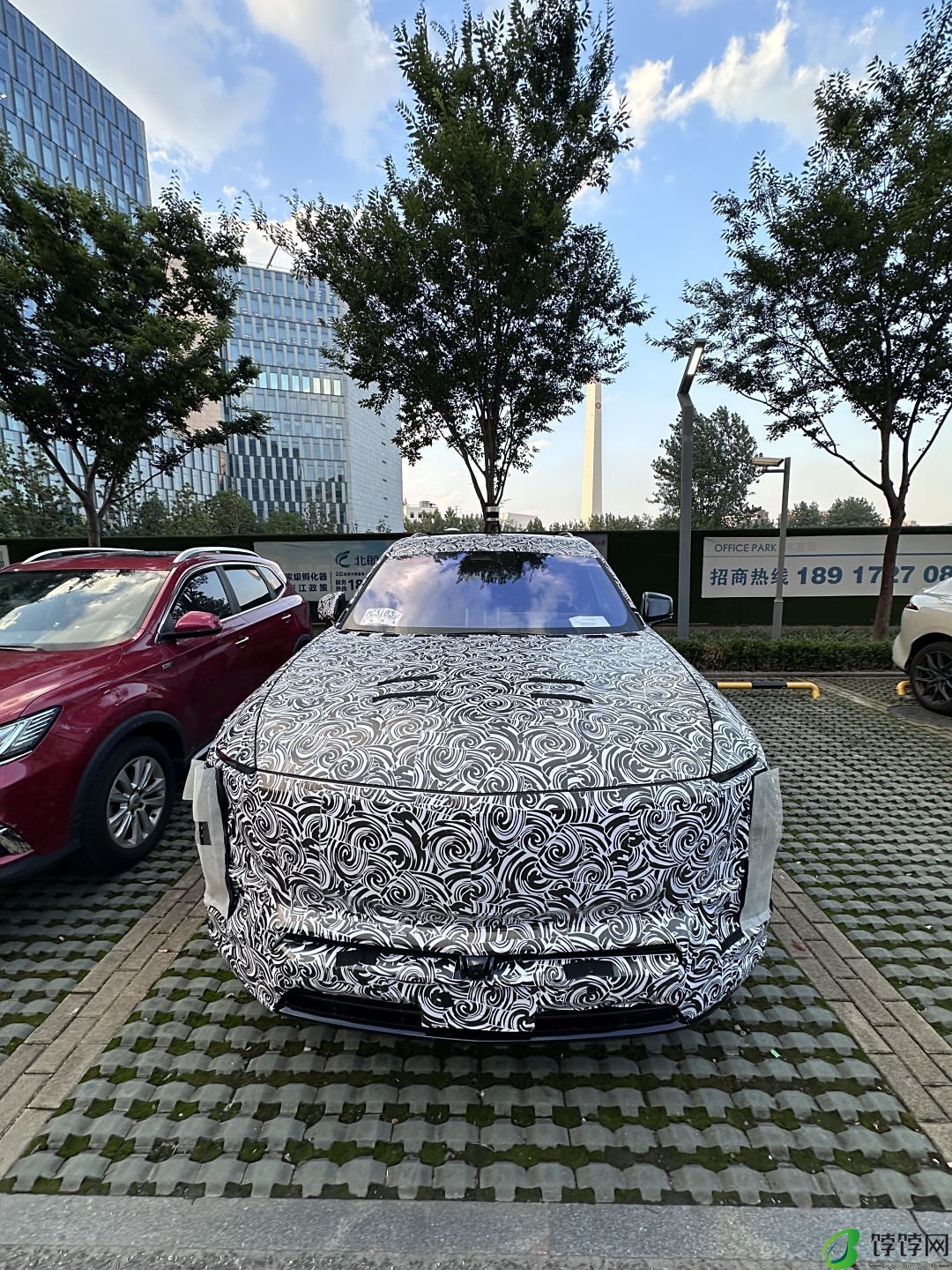 纯电大型SUV 凯迪拉克VISTIQ国内谍照曝光