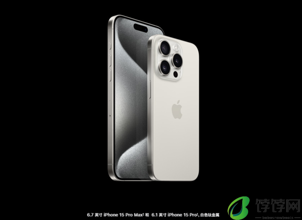 苹果15promax颜色有几种颜色