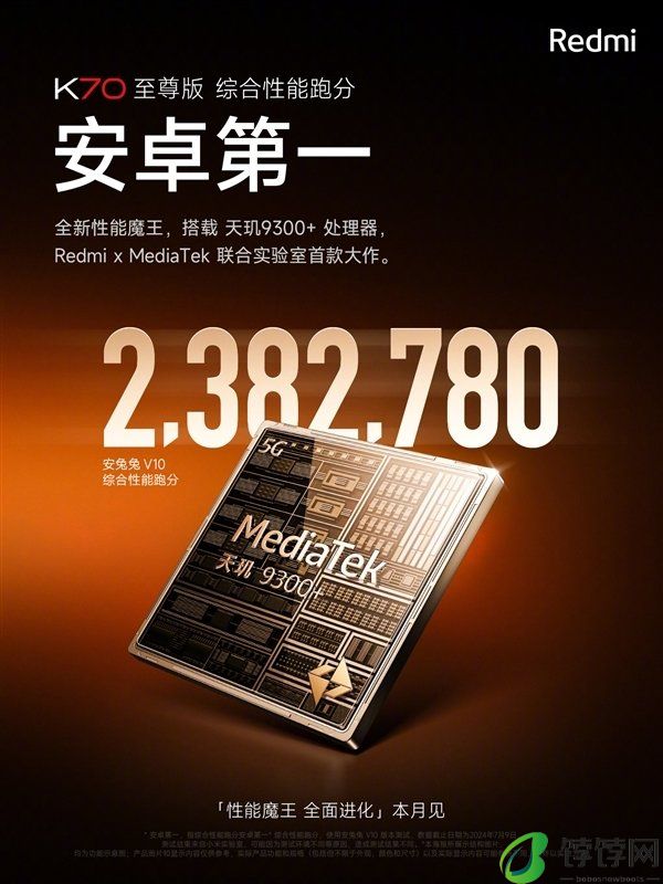 Redmi K70至尊版搭载5500mAh+120W秒充！支持IP68防尘防水