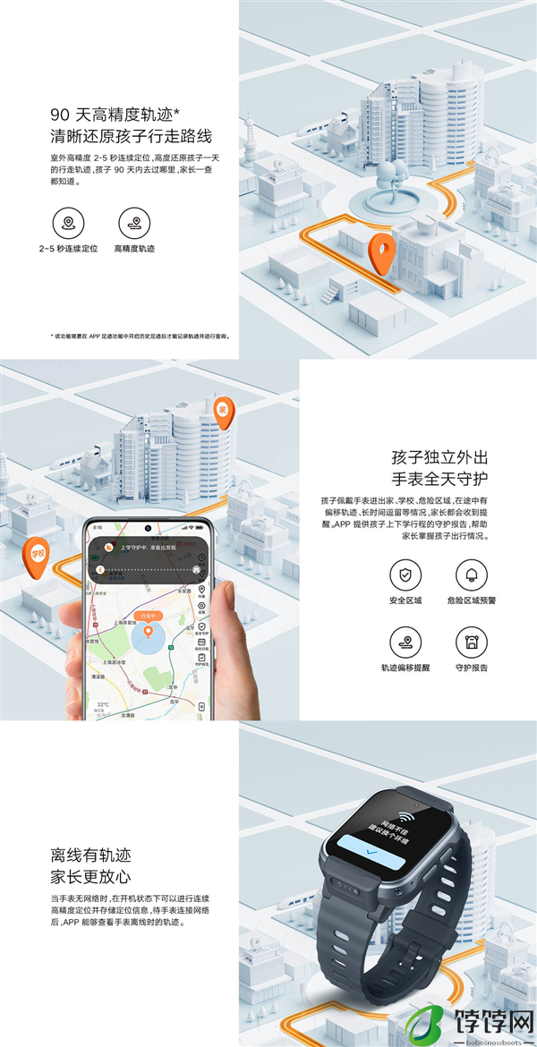 首发1199元！小米米兔儿童手表S1发布：90天轨迹查询 支持微信、QQ