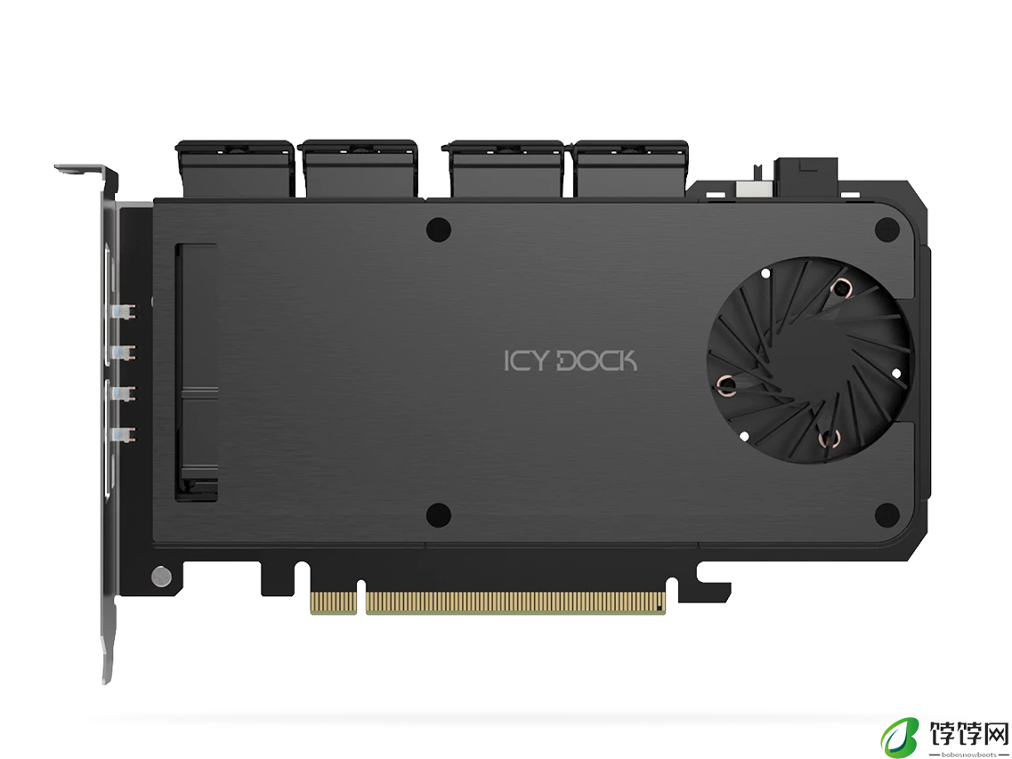 艾西达克推出 MB204MP-B 四盘位 M.2 固态硬盘抽取盒：支持 PCIe 5.0，2399 元