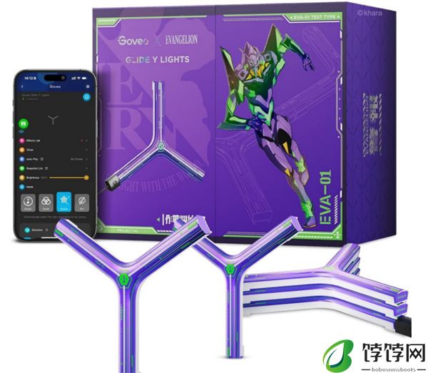 Govee 推出《EVA》联名版游戏照明产品