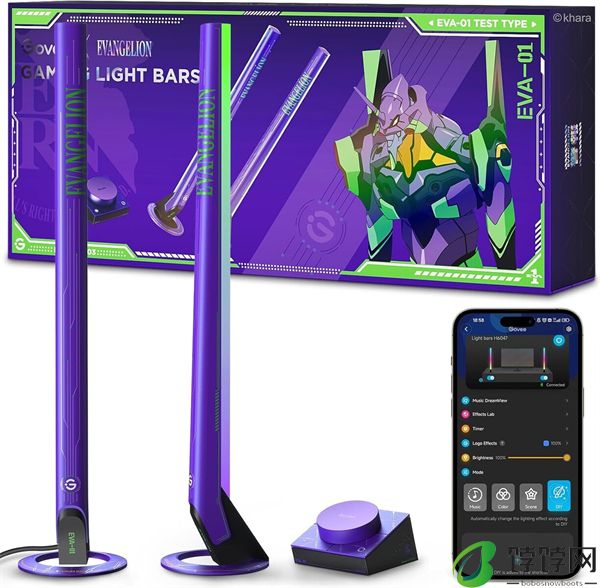 Govee 推出《EVA》联名版游戏照明产品