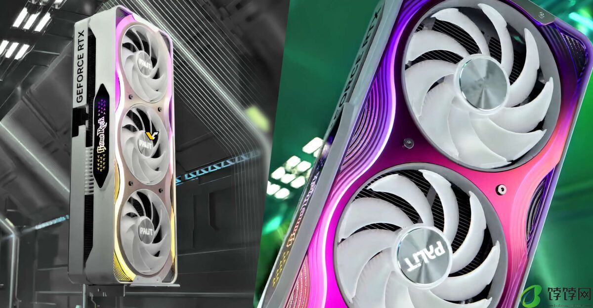 幻彩灯条 + AD102 GPU，同德 Palit 预告 RTX 4090 GameRock White 显卡