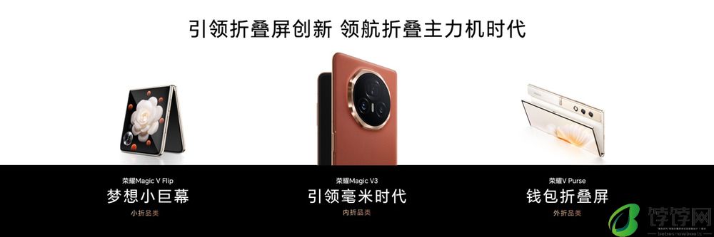 荣耀Magic V3折叠屏手机正式发布，8999元起