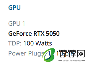 英伟达 RTX 50 系独立显卡现身海韵官网功率计算器：TDP 功耗上涨