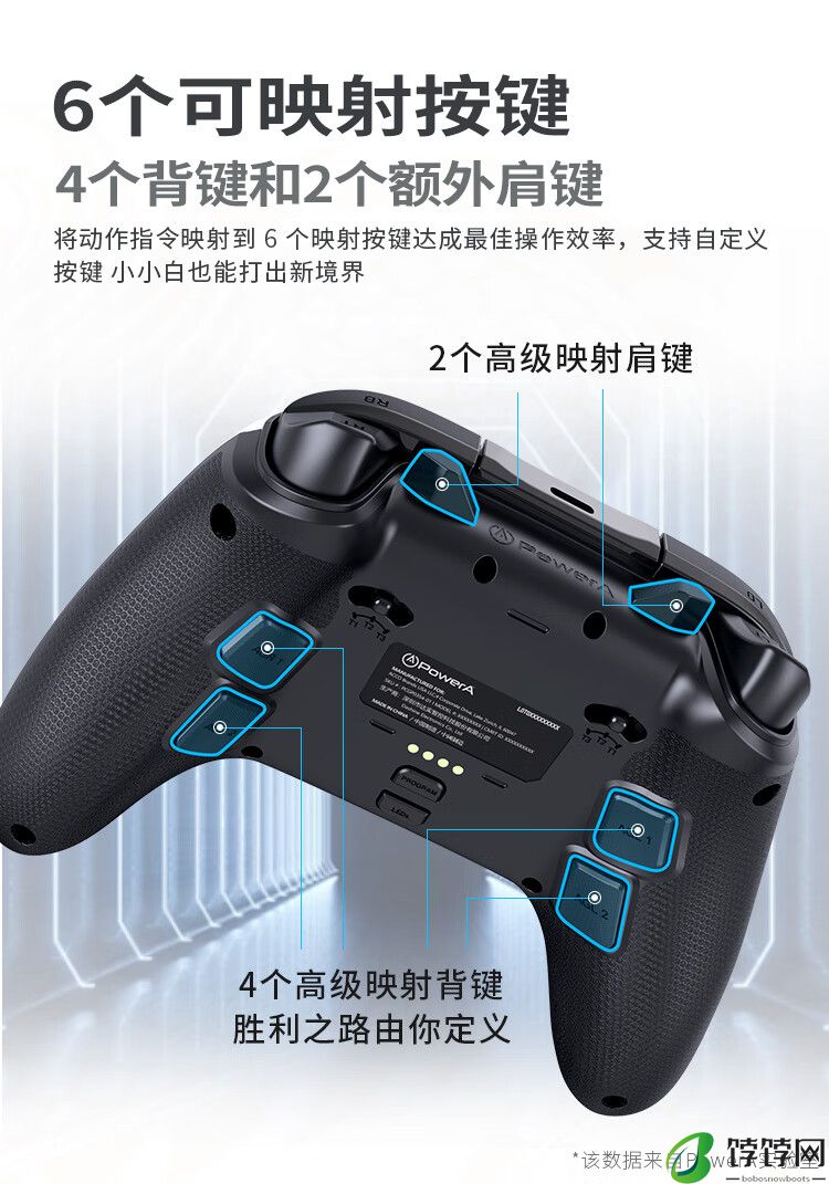 可升降霍尔摇杆 + 多光域 RGB 灯效：PowerA 战龙 Pro 无线手柄 7 月 29 日 649 元首销