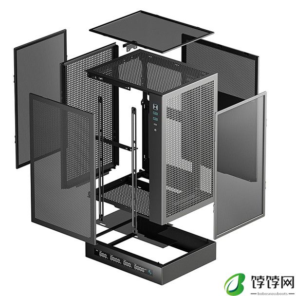 九州风神立式 ITX 机箱 CH170 开卖：自带多功能数显底座，369 元起