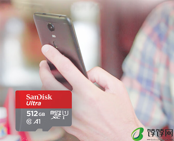 闪迪至尊高速移动版TF存储卡512G到手229元：读速150MB/s