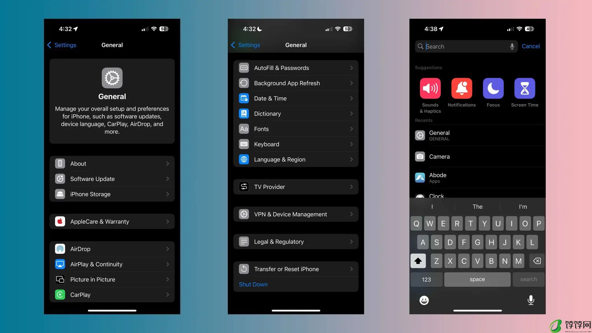 苹果 iOS 18 设置应用“做减法”：梳理菜单选项、增强标题显示