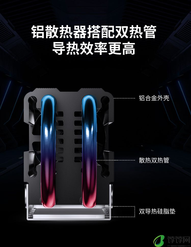 乔思伯推出 M.2-7 固态硬盘散热器：10000 转风扇、双热管设计