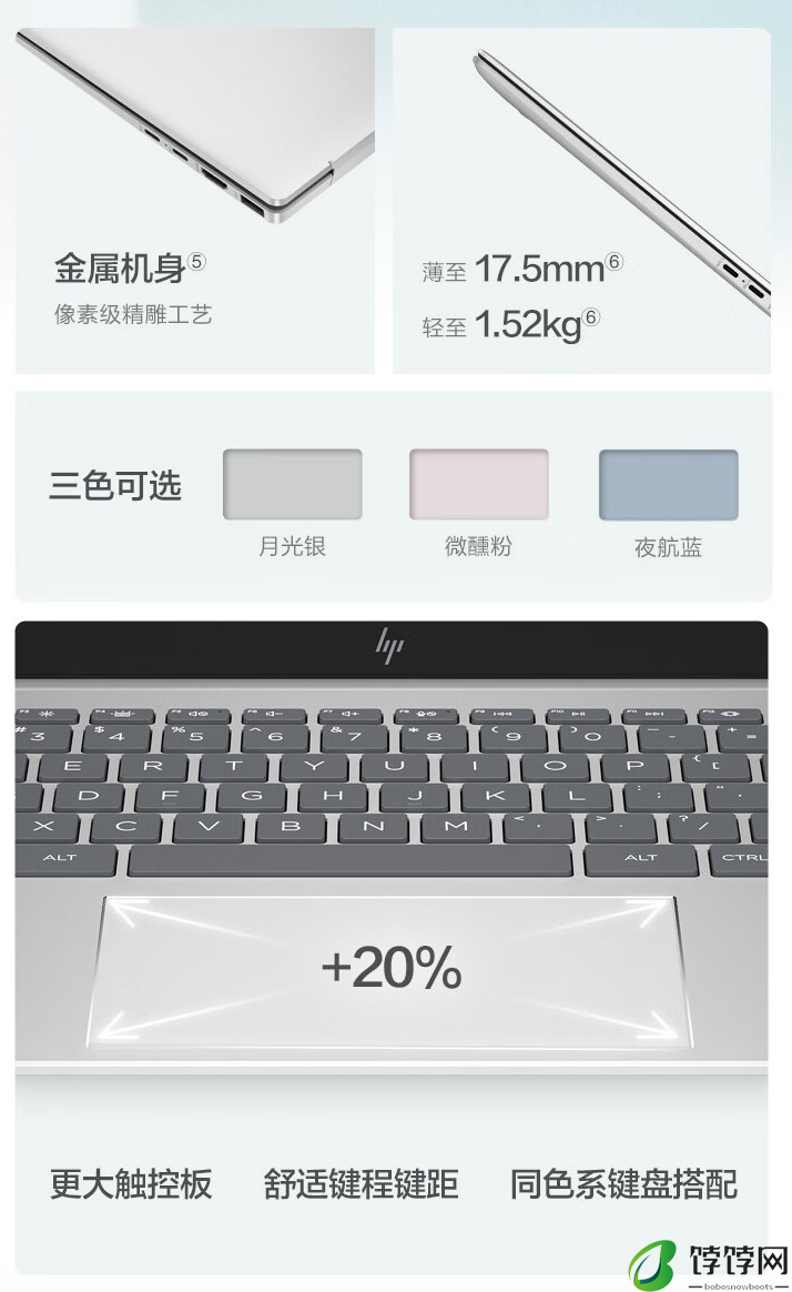 惠普星 Book Pro 14 2024 笔记本锐龙版上架：可选 R5-8645H / R7-8845H，4999 元起