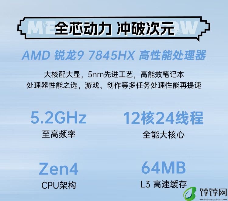 七彩虹 MEOW R16 雪影白笔记本“R9-7845HX + RTX 4060”配置版本开启预售，首发 6899 元